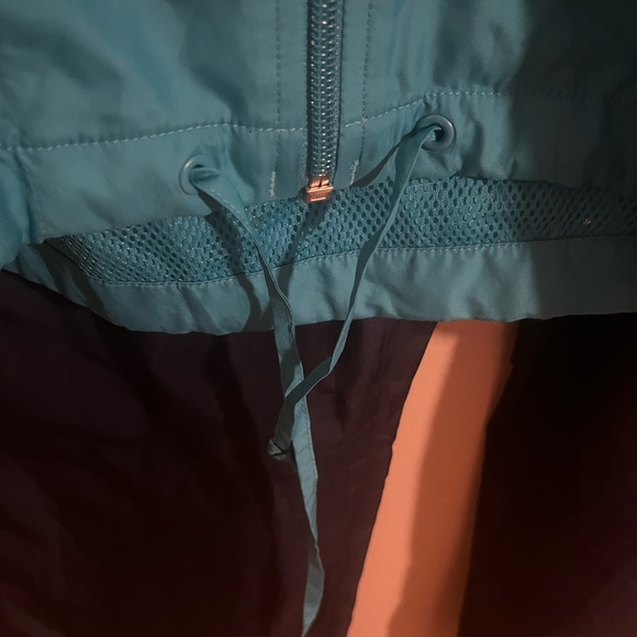 Adidas Women's Blue and Black Track Jacket - Picture 5 of 8